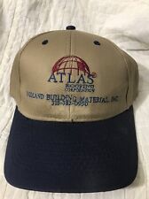 Roofing Building Material Atlas Tan Trucker Hat Baseball Cap for sale  Shipping to South Africa