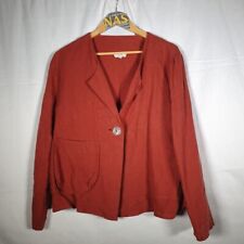 Boho linen jacket for sale  FOLKESTONE