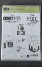 Stampin stempelset weihnachtli gebraucht kaufen  Sachsenheim