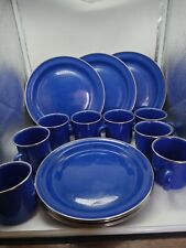 Pieces blue speckled for sale  Douglass