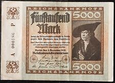 000 mark reichsbanknote gebraucht kaufen  Zittau