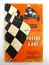 1960 mcculloch racing for sale  USA