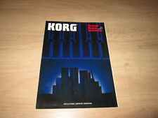 Catálogo Korg Volume 11 - Original Vintage Sintetizador Folheto/Catálogo-RARO comprar usado  Enviando para Brazil