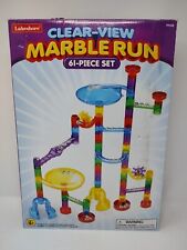 Used, Lakeshore Learning Marble Run Clear-view Set 61pc  Pre Owned w/marbles for sale  Shipping to South Africa