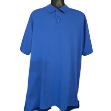 Camisa para hombre manga corta polo golf fundición tenis marca azul liviana talla 2xlt segunda mano  Embacar hacia Mexico