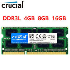 Usado, Memoria RAM SODIMM 204 pines Crucial DDR3L 4 GB 16GB 1666 1333 1600 MHz segunda mano  Embacar hacia Argentina