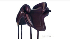 Spanish Treeless Saddle on DD leather With Cow Softy Size 10" to 20" inch for sale  Shipping to South Africa
