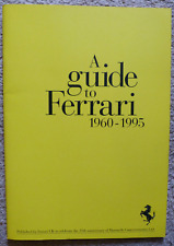 Guide ferrari maranello for sale  LEDBURY