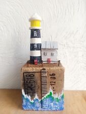 Driftwood wooden lighthouse for sale  PENZANCE