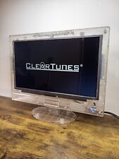 Clear Tunes 15" See Through Flat Screen Prison TV Tested READ! for sale  Shipping to South Africa