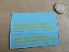 Lot decalcomanie decals d'occasion  Lillers