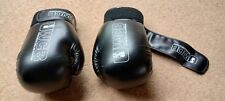 Boxing gloves black for sale  BEDFORD
