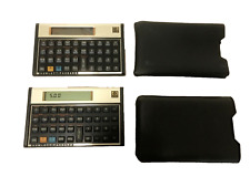 Usado, 2 calculadoras financeiras vintage HP 12C com estojos originais comprar usado  Enviando para Brazil