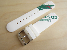 Lacoste white silicone for sale  KING'S LYNN