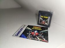 TELEGAMES YAR'S REVENGE JOGO E MANUAL PARA NINTENDO GAMEBOY COLOR NUNCA USADO #B5 comprar usado  Enviando para Brazil