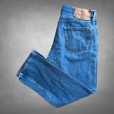 Jeans vintage Levis 501xx para hombre 34x29 azul botón mosca hechos en EE. UU. denim lavado medio, usado segunda mano  Embacar hacia Argentina