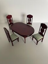 mahogany oval dining table for sale  BOLTON