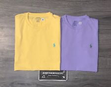 POLO RALPH LAUREN Para Hombre Calce Clásico Suave Algodón Cuello Redondo Camiseta NUEVA SIN ETIQUETAS segunda mano  Embacar hacia Argentina