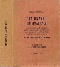 Dizionario grammaticale. per usato  Italia