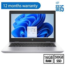 HP ProBook Business Laptop 14" FHD Intel  i5 16GB 500GB SSD Cam Windows 11 for sale  Shipping to South Africa