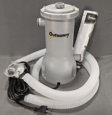 Outsunny Aqualoon Swimming Pool Filter Pump With Tubes & Clamps New Open Box for sale  Shipping to South Africa