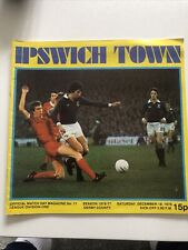 Ipswich town derby for sale  GLASGOW