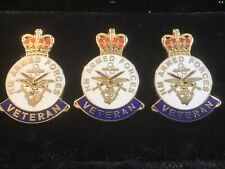 Veterans badges armed for sale  GRANTHAM