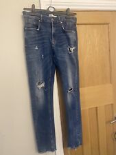 Mens zara stonewashed for sale  MIDDLESBROUGH