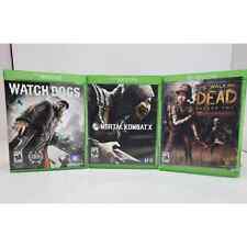 Xbox One Watch Dogs, Mortal Kombat X e The Walking Dead segunda temporada  comprar usado  Enviando para Brazil