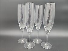 Conjunto de 4 taças de flauta de champanhe Orrefors Prelude 8-3/8", usado comprar usado  Enviando para Brazil