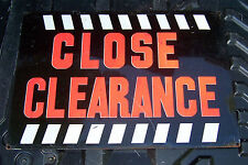 Close clearance warning for sale  Bedford