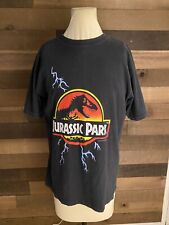 Camiseta Vintage 1992 Jurassic Park Lightning Logotipo Película Promoción Talla Mediana segunda mano  Embacar hacia Argentina