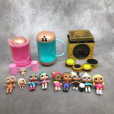 Usado, Lote de bonecas LOL Surprise + toca-discos, bateria e cápsula - incompleto comprar usado  Enviando para Brazil