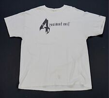 Camiseta Rara Vintage Resident Evil 4 2005 Capcom Promoción Videojuego Años 2000 Blanca XL segunda mano  Embacar hacia Argentina