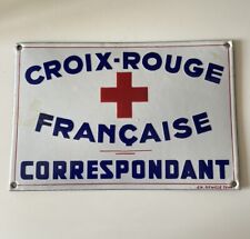 Ancienne plaque emaillée d'occasion  Saint-Georges-de-Reneins