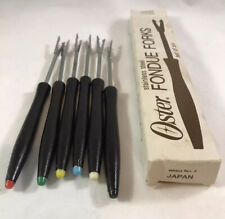 Used, Vintage Oster Fondue Forks Stainless Steel Japan SET of 6 in original box for sale  Shipping to South Africa