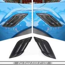 Para 2015-2020 Ford F150 Raptor fibra de carbono tampa de entrada de capô de ventilação lateral acabamento comprar usado  Enviando para Brazil