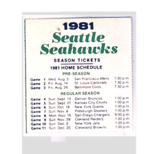 1981 seahawks season for sale  Seattle