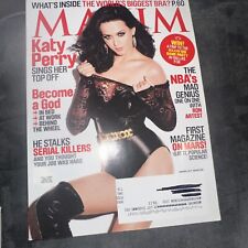 Revista de janeiro de 2011 Maxim #157 Katy Perry NBA Serial Killers futebol comprar usado  Enviando para Brazil