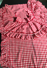 Gingham red white for sale  Reading