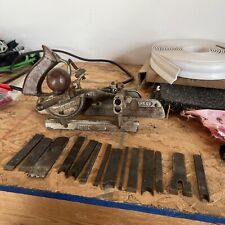 Vintage Stanley No. 45 Combination Plow Plane With 14 Extra Cutters for sale  Shipping to South Africa