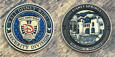 Used, Official Walt Disney World Security Division Springs Challenge Coin for sale  Shipping to South Africa