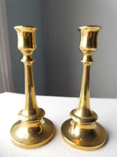 Pair brass candlesticks for sale  PLYMOUTH