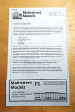 Mainstreet models ref.f6 for sale  HUDDERSFIELD