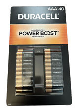 Duracell Power Boost AAA Alkaline Batteries - 40 Count, used for sale  Shipping to South Africa