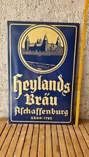 Werbeschild heylands bräu gebraucht kaufen  Kleinwallstadt