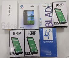 Assorted Unlocked Phones SOHO STYLE, Maze, KRIP, ZTE Check IMEI Lot of 7, used for sale  Shipping to South Africa