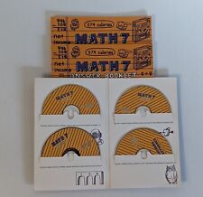 Juego de 7 CD ROM y 2 folletos clave de respuesta para libros de texto de enseñanza de matemáticas segunda mano  Embacar hacia Argentina