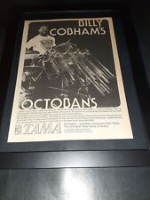 Billy Cobham Tama Octobans raro anúncio promocional original emoldurado! comprar usado  Enviando para Brazil