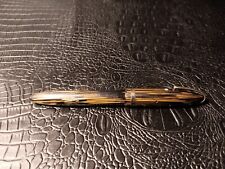 PLUMA ESTILOGRÁFICA VINTAGE SHEAFFER WHITE DOT LIFETIME 1000 MARRÓN DORADO PERLA 14K   segunda mano  Embacar hacia Argentina